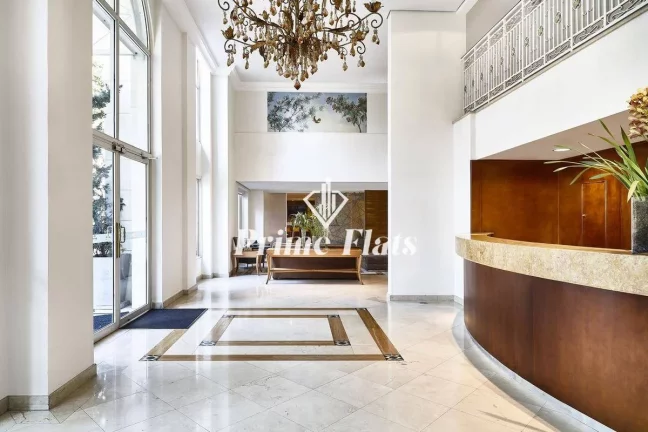 Imagem Flat disponível para venda no Marriott Executive Apartments São Paulo, com 43m², 1 dormitório e 1 vaga