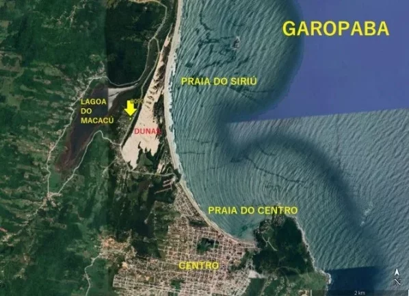 Imagem Terreno à venda em Garopaba-SC, bairro Areias de Macacu com 422m² de área. Invista agora!