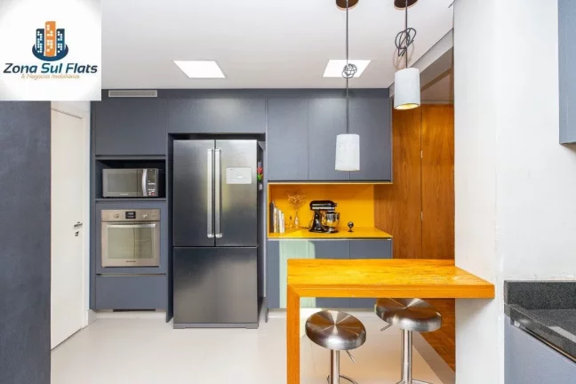 Imagem Apartamento à Venda No Itaim Bibi Com 3 Dormitórios Sendo 2 Suítes e 2 Vagas