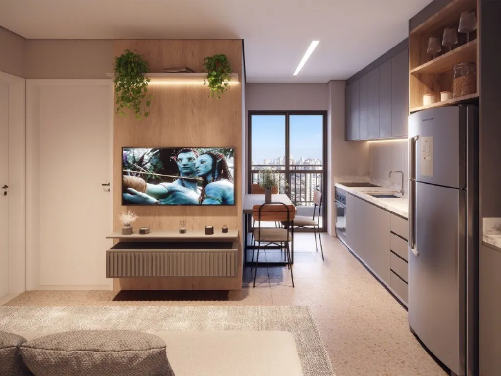 Imagem Apartamento à venda na Saúde, São Paulo-SP: 2 quartos, 1 banheiro, 1 vaga de garagem, 40,00 m² - Residencial Boulevard Botânico.