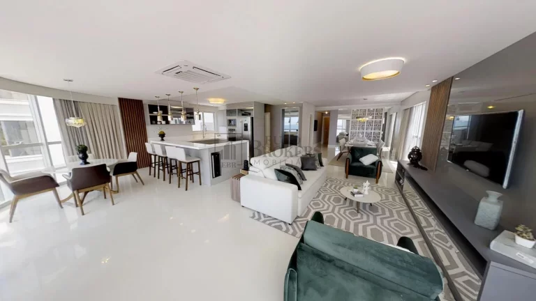Imagem Apartamento mobiliado com vista mar e 4 suítes em Balneário Camboriú.