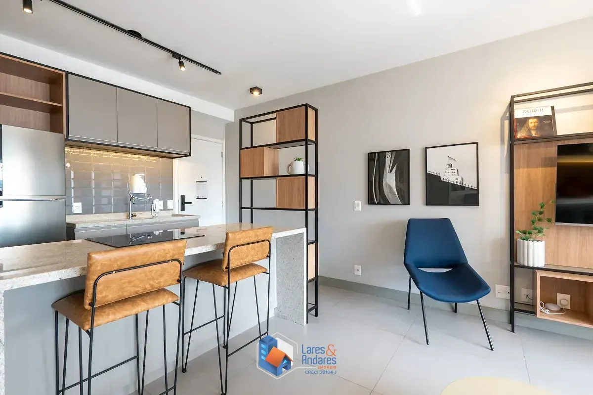 Imagem Studio para venda em Campo Belo com 1 quarto, 40m²