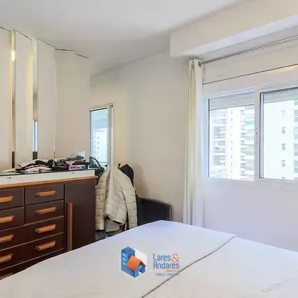 Imagem Apartamento para venda em Campo Belo com 1 quarto, sendo 1 suíte, 59m²