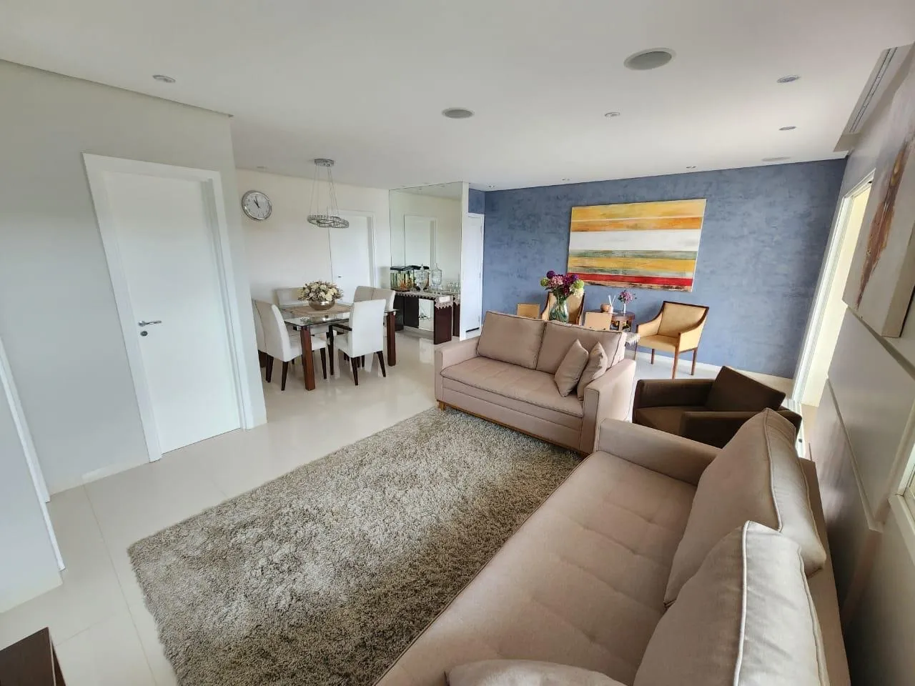 Imagem Apartamento de 133m² localizado no Condomínio Resort Tamboré!