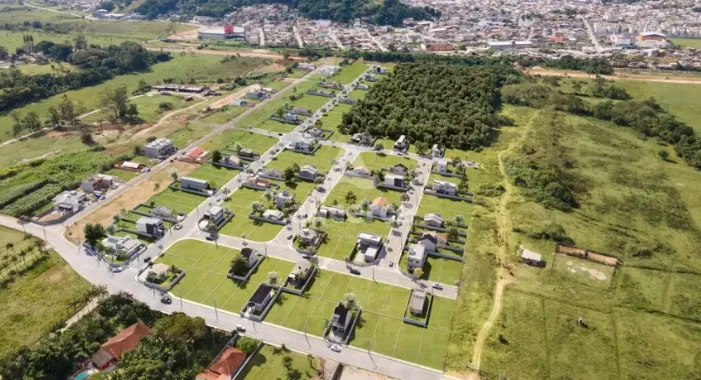 Imagem Terreno à venda com , 266m² em Forquilhas São José