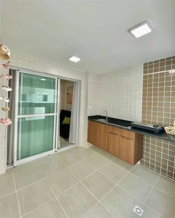 Imagem Apartamento com 1 dorm, campo da aviação, Praia Grande - R$ 480 mil, Cod: 1863