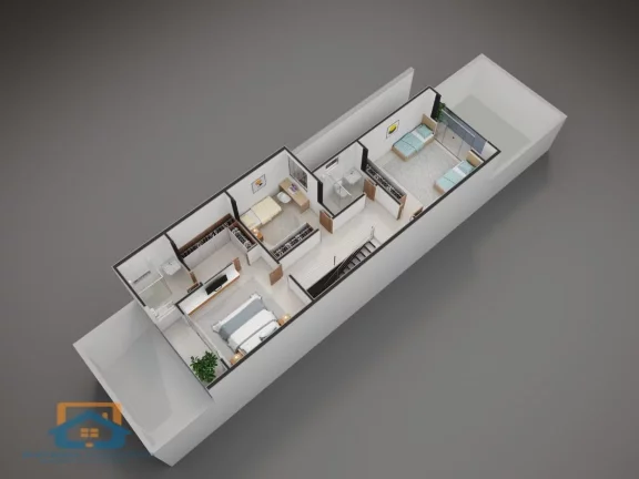 Imagem Casa de 3 quartos e 2 vagas de garagem no Residencial Bethânia