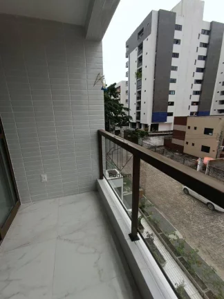 Imagem Apartamento com varanda/ sacada excelente localização a 480m da praia de Internares - AP1744