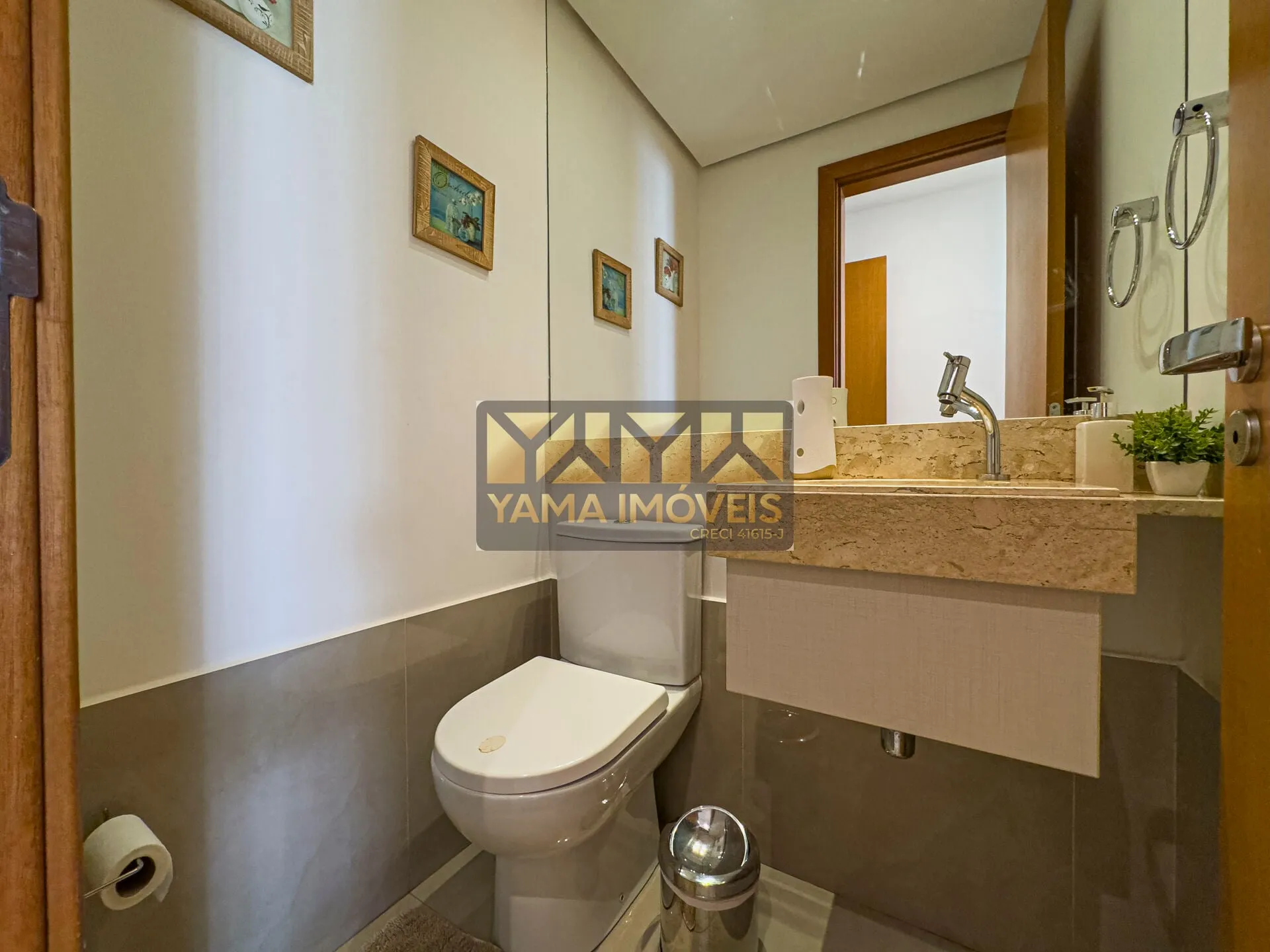 Imagem Edifício Stuttgart - Apartamento 3 Suítes, 214 m², Varanda Gourmet - Edifício Stuttgart - Bosque das Juritis