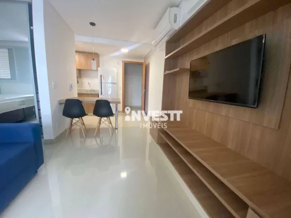 Imagem Apartamento com 1 dormitório para alugar, 45 m² - Setor Oeste - Goiânia/GO