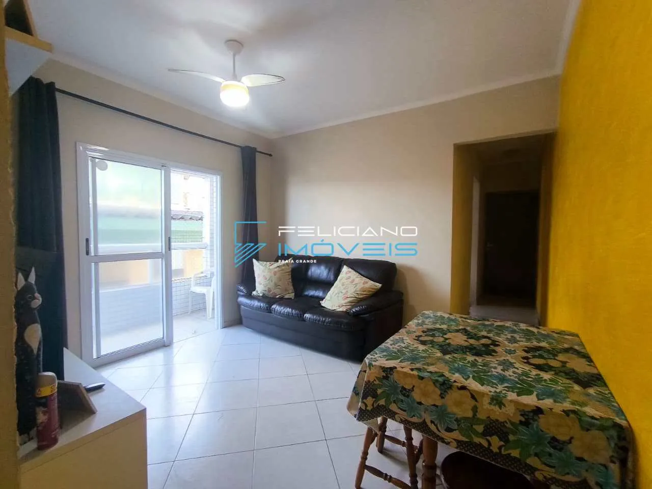 Imagem Apartamento com 2 quartos, Caiçara, Praia Grande - R$ 600 mil, Cod: 7455