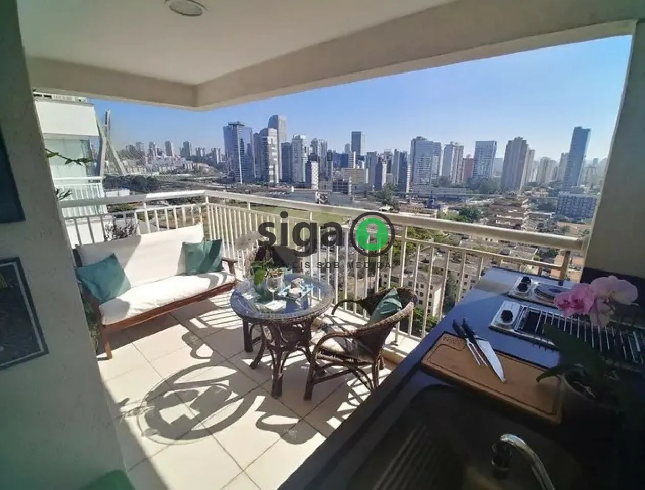 Foto do imóvel Apartamento a venda com 1 quarto no Brooklin - SP