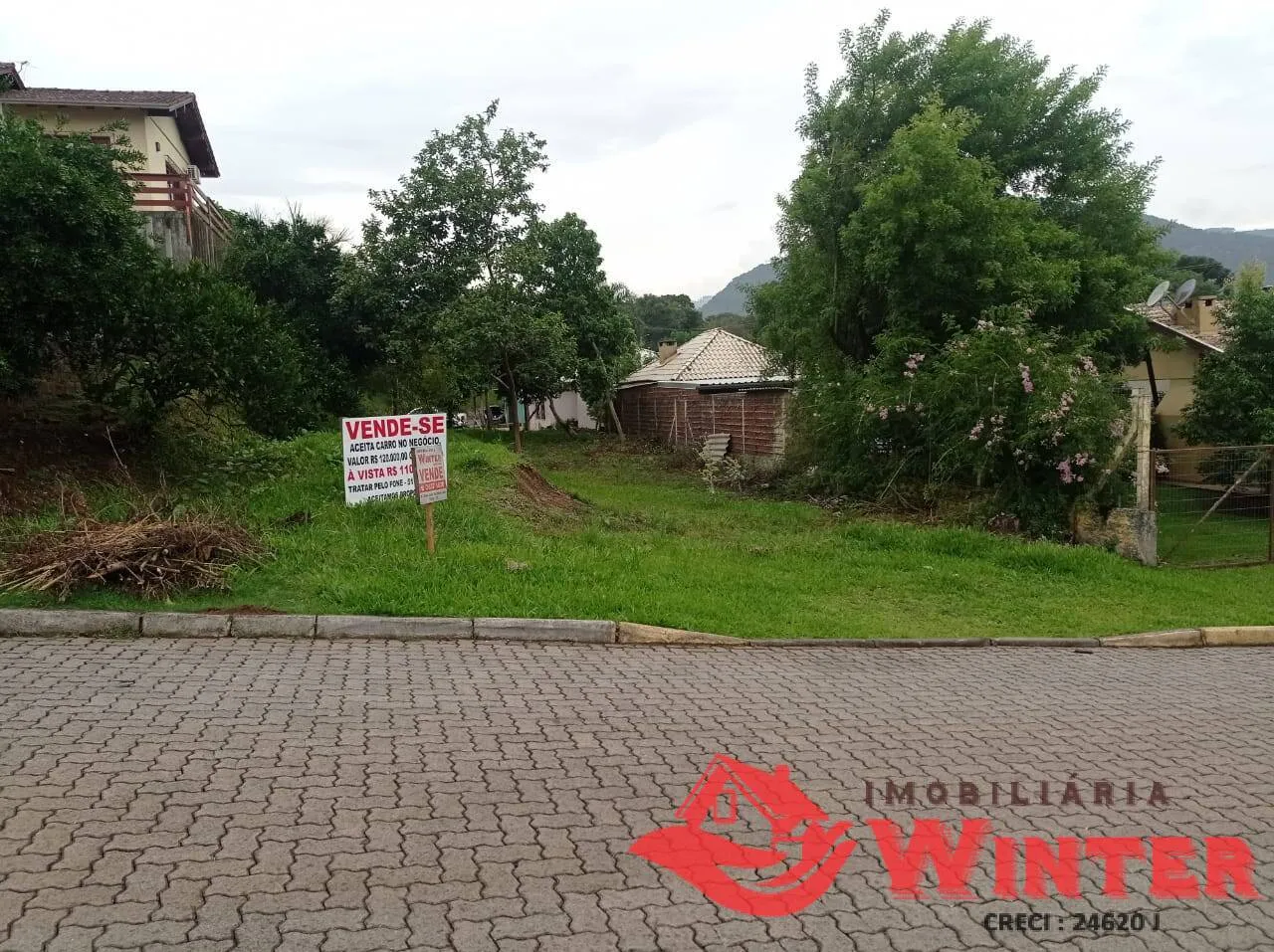 Imagem Terreno de 386,50m² bairro Vila Nova, Vale Real