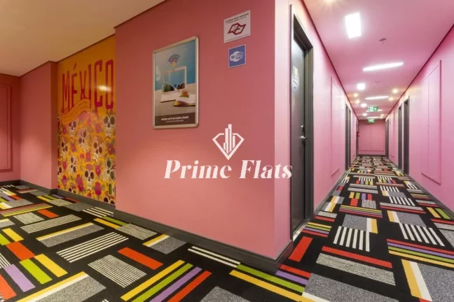 Imagem Flat disponível para venda no Ibis Styles São Paulo Barra Funda, com 19m², 1 dormitório e 1 vaga
