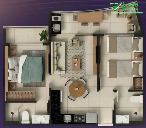 Imagem Apartamento de 2 e 3 quartos na aldeota perto de todos os serviços...