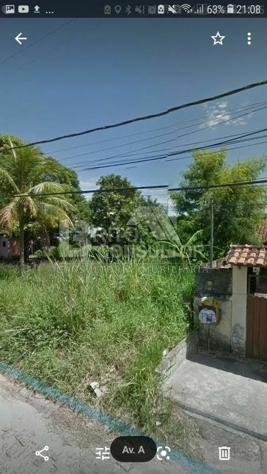 Imagem Terreno em Rua Asfaltada