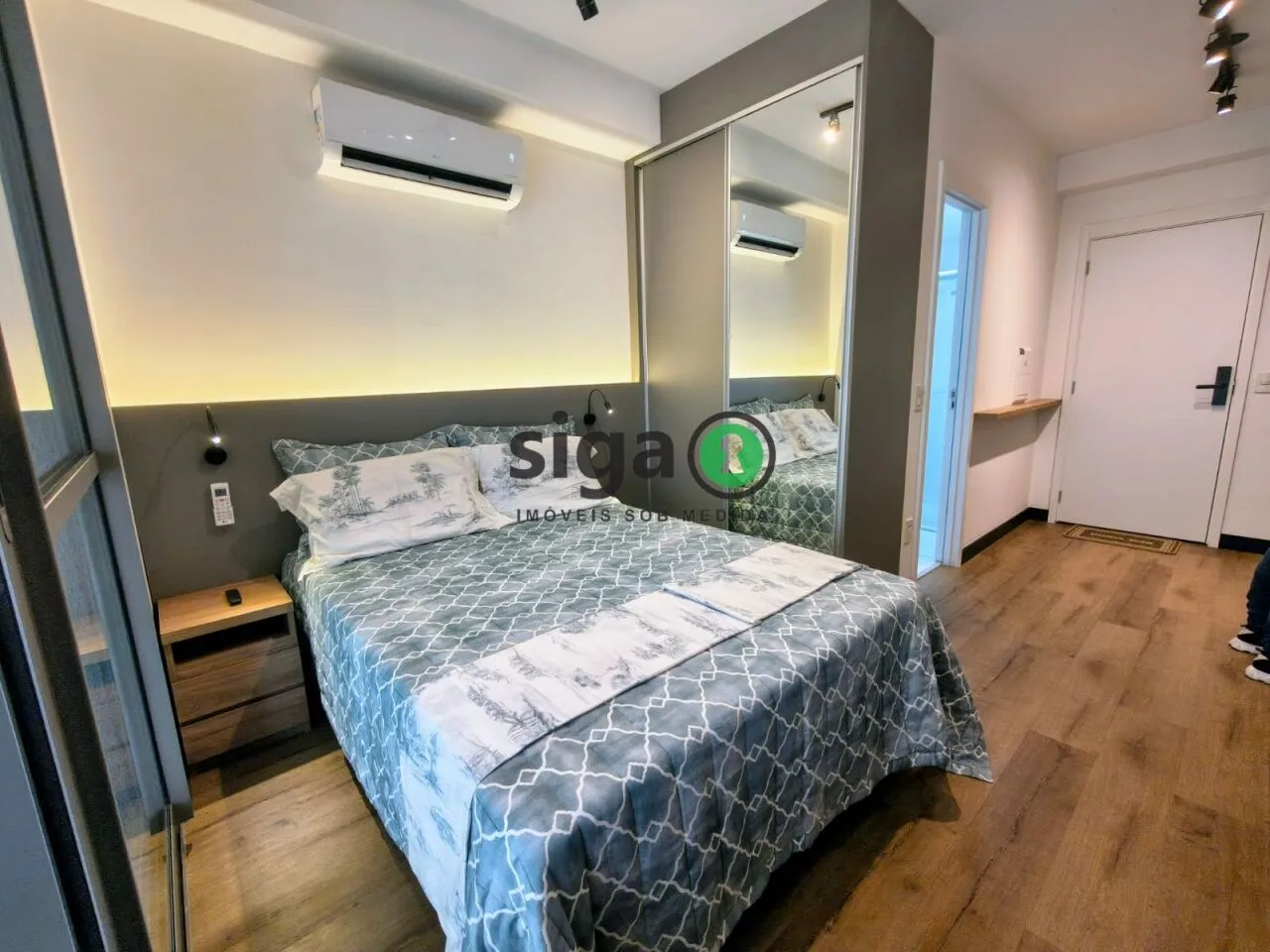 Imagem Studio mobiliado de 30m² para locação a 5 minutos da estação Borba Gato