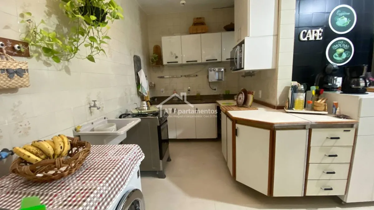 Imagem Apartamento 2 quartos São Cristóvão: Cozinha planejada e Ar Condicionado