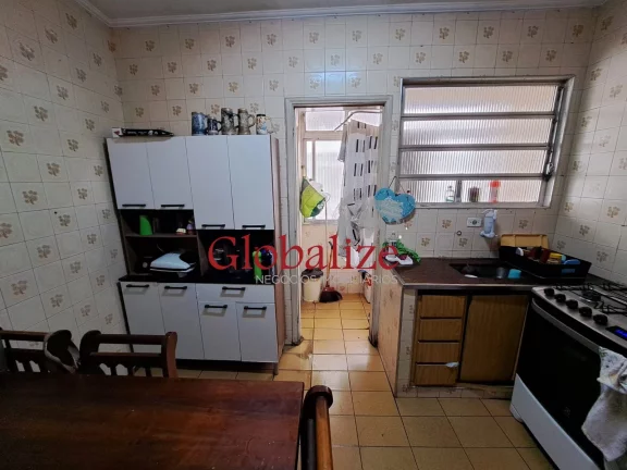 Imagem Apartamento à venda com 78m², 3 quartos, 2 banheiros e varanda por R$335.000,00 na Vila Mathias em Santos