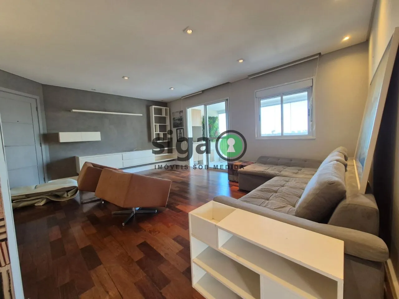Imagem Apartamento de 2 suítes , 2 vagas para locação na Chácara Santo Antônio