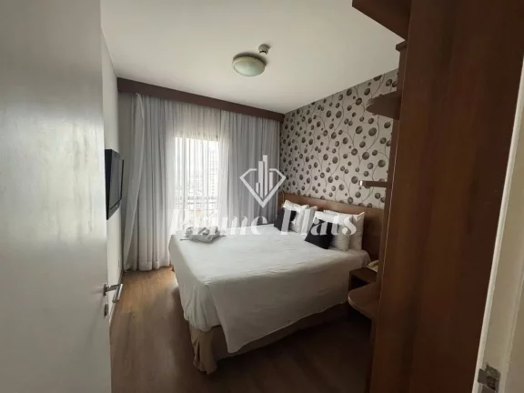 Imagem Flat disponível para venda no Mercure São Caetano do Sul, com 17m², 1 dormitório e 1 vaga de garagem