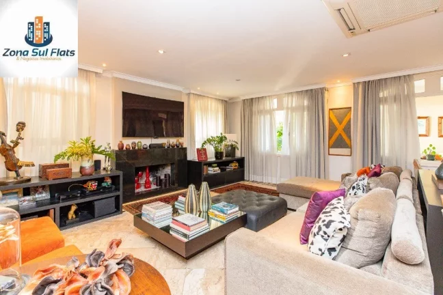 Imagem Casa Alto Padrão à Venda No Alto de Pinheiros Com 4 Dormitórios Sendo 3 Suítes e 4 Vagas