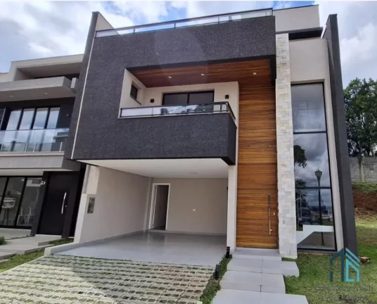 Imagem Sobrado 03 suítes, com ático, terraço, em condomínio no Pilarzinho em Curitiba PR