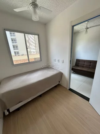 Imagem Apartamento com 35 M², 2 dormitórios, 1 banheiro, sala e cozinha. Apartamento com espaços planeja...
