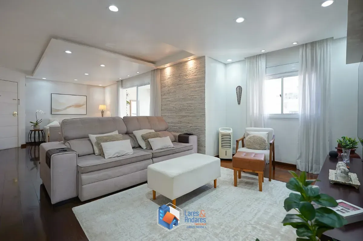 Imagem Apartamento para venda em Vila Sofia com 3 quartos, sendo 2 suítes, 120m²