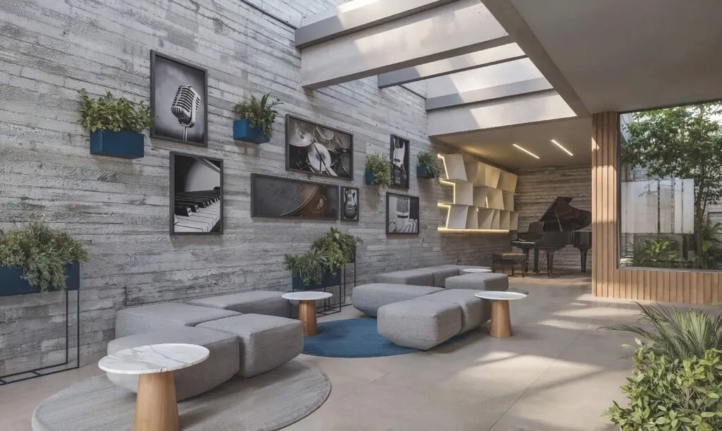 Imagem Um projeto conectado às tendências de quem planeja morar e investir em um apartamento estratégico...