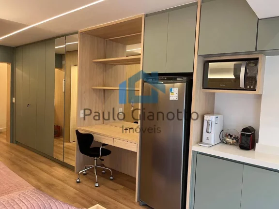 Foto do imóvel Studio à venda com 35m², 1 quarto e 1 vaga em Rua dos Pinheiros