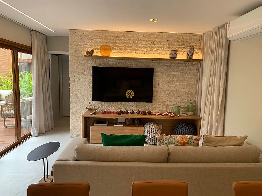 Imagem Casa de Luxo no Marluá Itacimirim-Ba  Pé na Areia, 4 Suítes