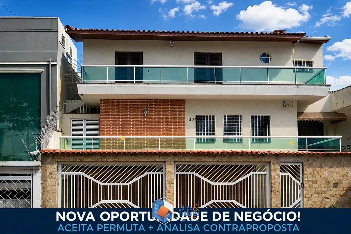 Imagem Sobrado para venda em Parque Mandaqui com 4 quartos, sendo 3 suítes, 258m²