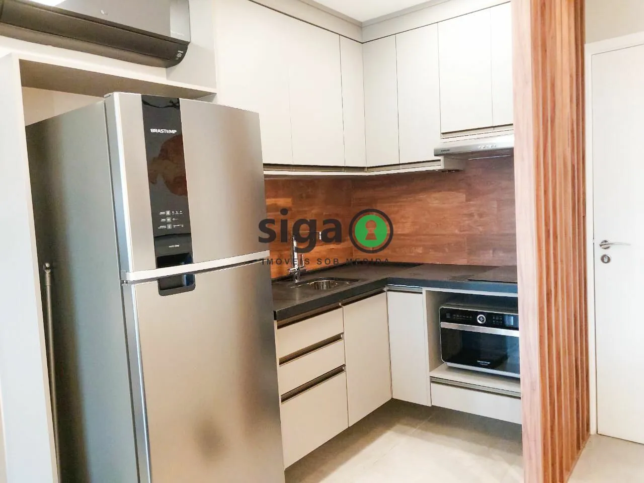 Imagem Apartamento com 1 suíte, 43m², à venda por R$ 840.000 - Brooklin - São Paulo/SP