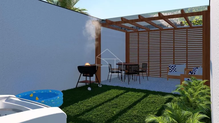 Imagem LANÇAMENTO CASAS A VENDA EM JACARAIPE COM 2 SUITES E QUINTAL - VILA BELLA MARIA 2