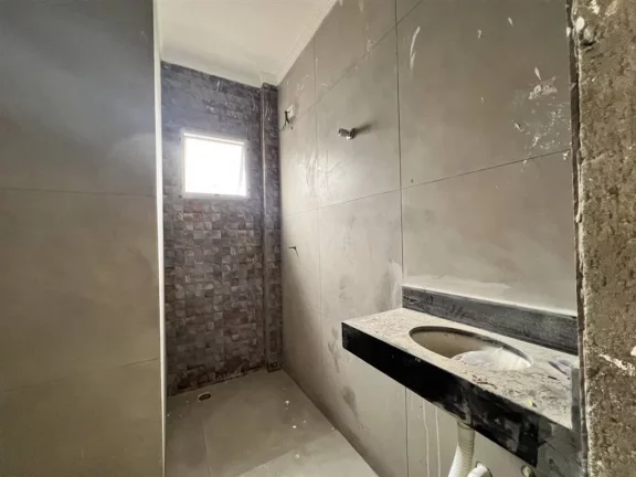 Imagem Casa de Condomínio com 2 dorms, Maracanã, Praia Grande - R$ 395 mil, Cod: 2357
