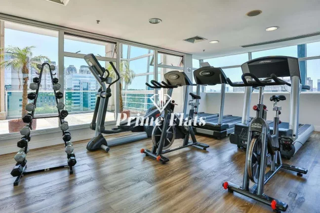 Imagem Flat disponível para venda no Park Inn by Radisson Berrini no Brooklin Novo, com 28m², 1 dormitório e 1 vaga de garagem