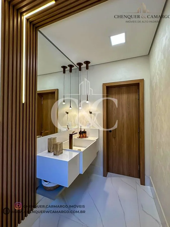 Imagem Casa porteira fechada à venda no Reserva Ermida Jundiaí, 290m², 3 suítes e automação