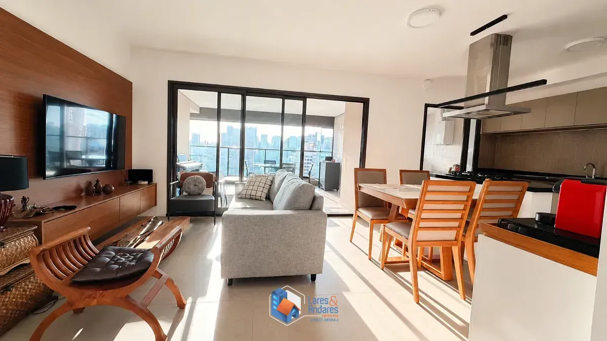 Imagem Apartamento para venda em Chácara Santo Amaro com 3 quartos, sendo 3 suítes, 120m²