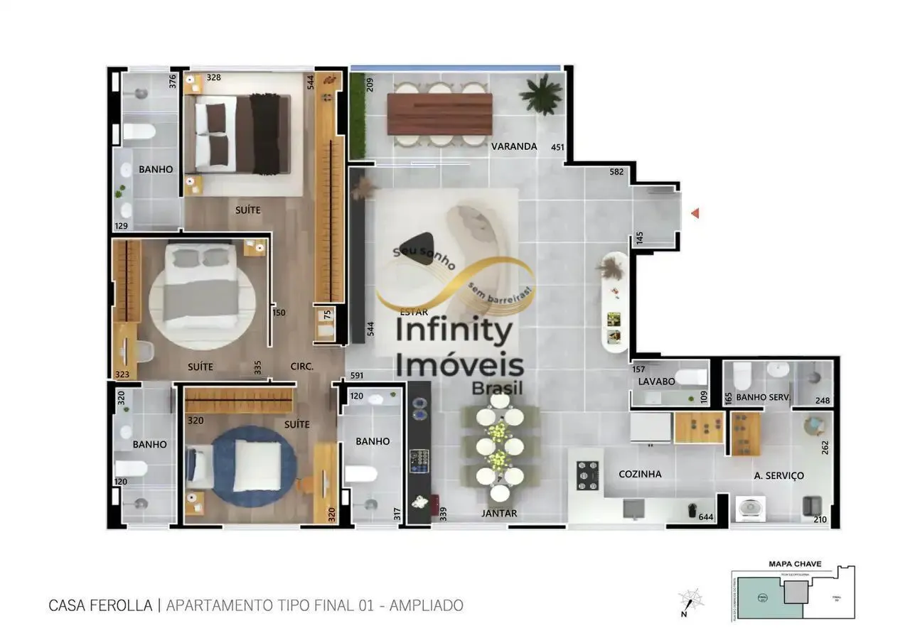 Imagem CASA FEROLLA SANTO ANTONIO - Apartamento à venda no bairro Santo Antônio - Belo Horizonte/MG