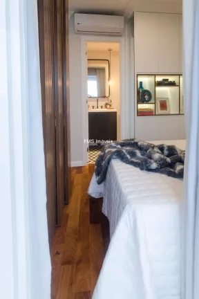 Imagem Apartamento para locação no Brooklin Paulista, com 1 suíte, 1 banheiros, 1 vaga, 35m²