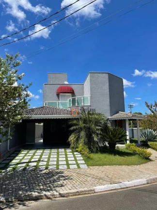 Foto do imóvel Sobrado com 4 dormitórios à venda, 395 m² por R$ 2.500.000 - Condomínio Shambala II - Atibaia/SP