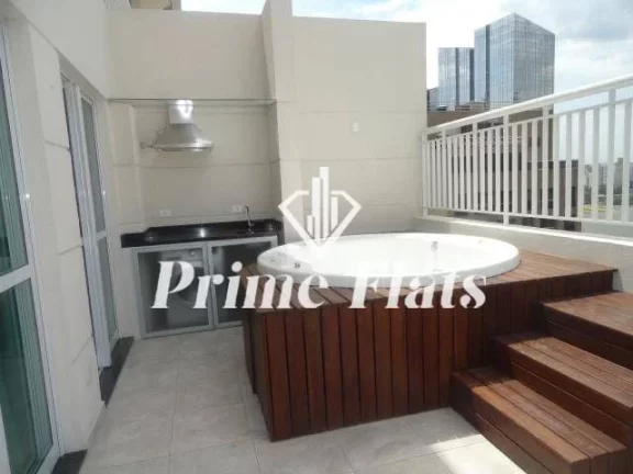 Imagem Flat disponível para locação no Estanconfor Villa Olímpia, com 133m², 2 dormitórios e 2 vagas de garagem