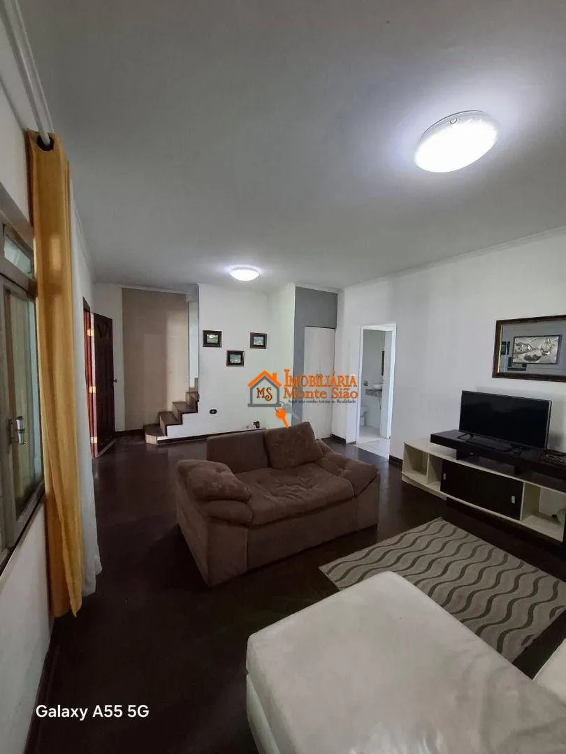 Imagem Sobrado com 4 dormitórios à venda, 238 m² por R$ 585.000,00 - Vila Paraíso - Guarulhos/SP