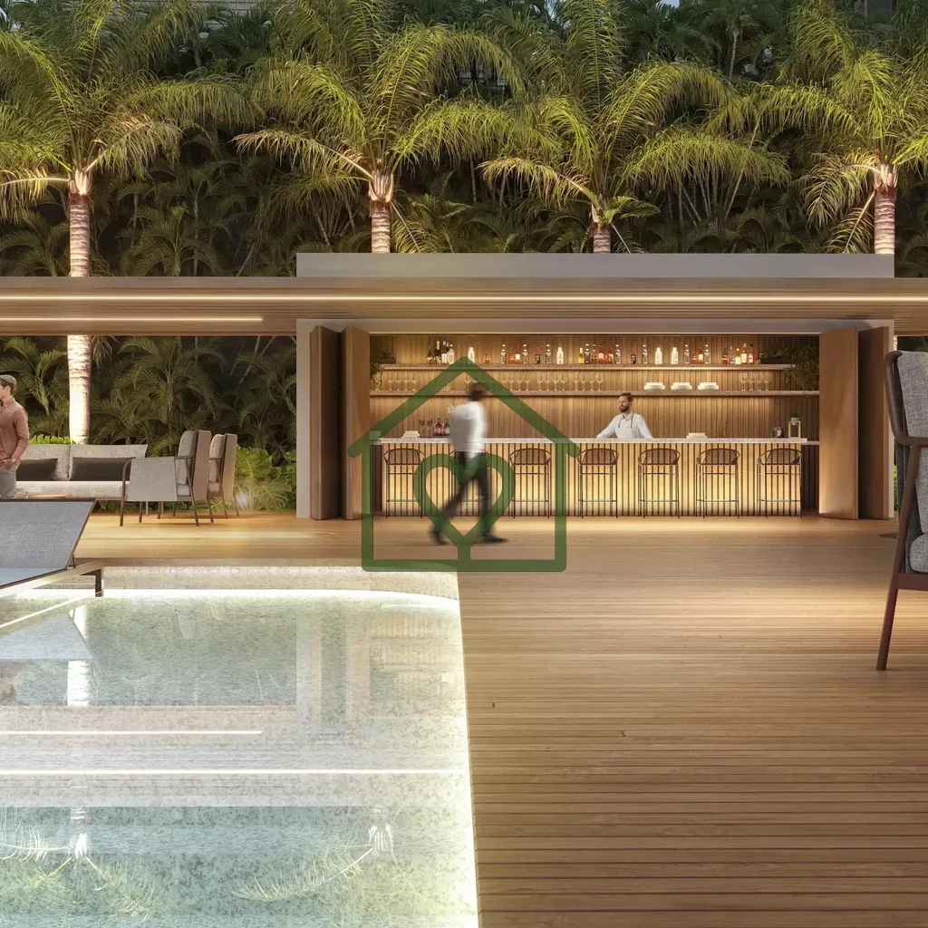 Imagem Amplo apartamento com 218 m² Privativos. 
 
São 3 Suítes, sendo uma máster. Possui Estar Íntimo...