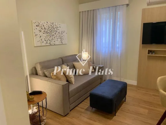 Imagem Flat disponível para locação no La Residence Paulista, com 32m², 1 dormitório e 1 vaga de garagem