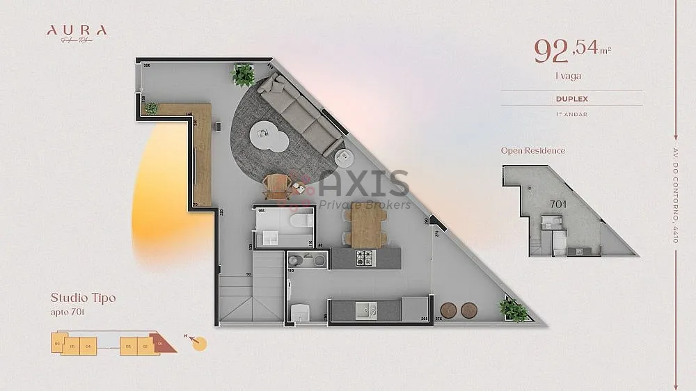 Imagem Apartamento 2 quartos Duplex no Funcionários - Lazer