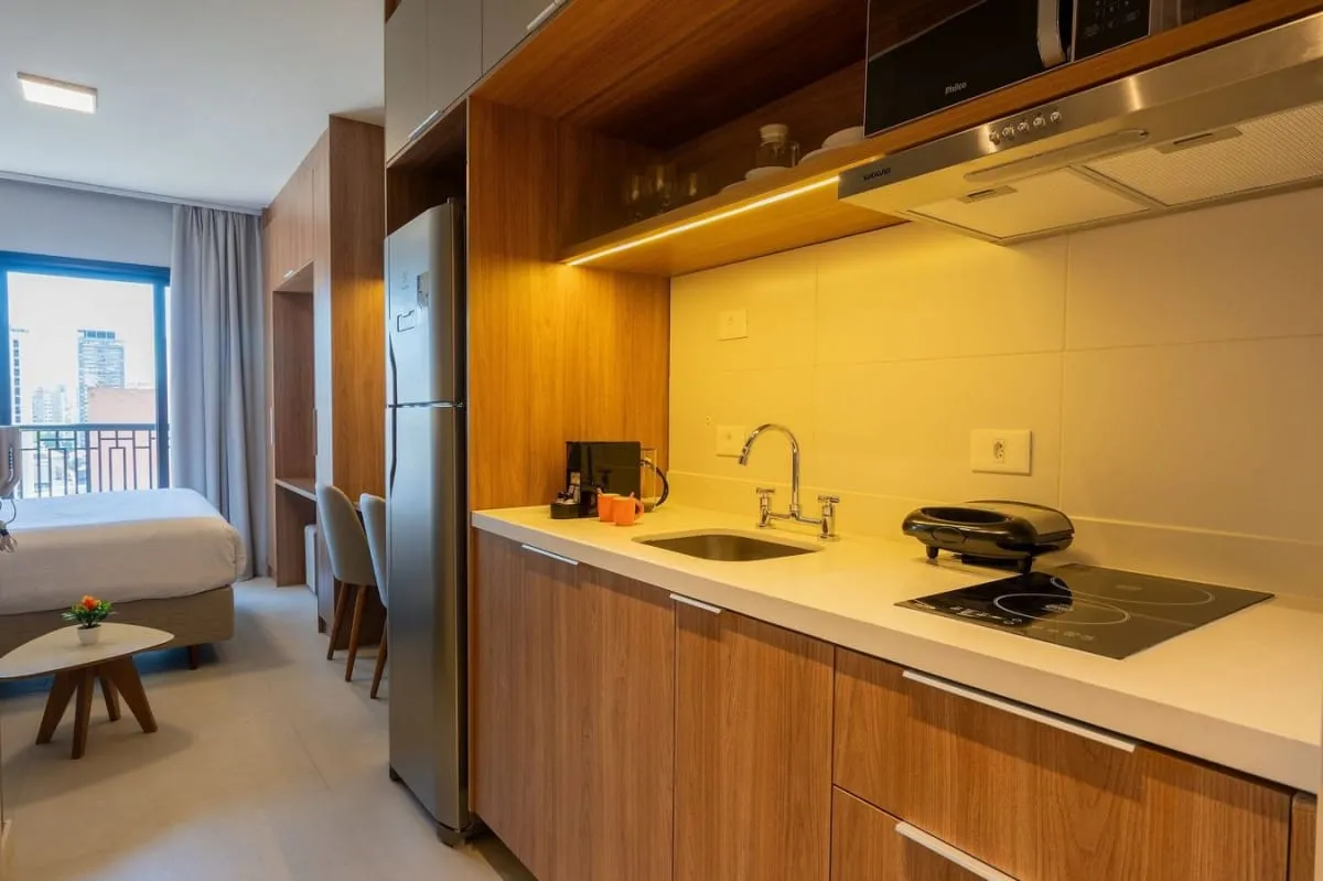 Imagem Apartamento com 1 Quarto para alugar, 25m² - Perdizes