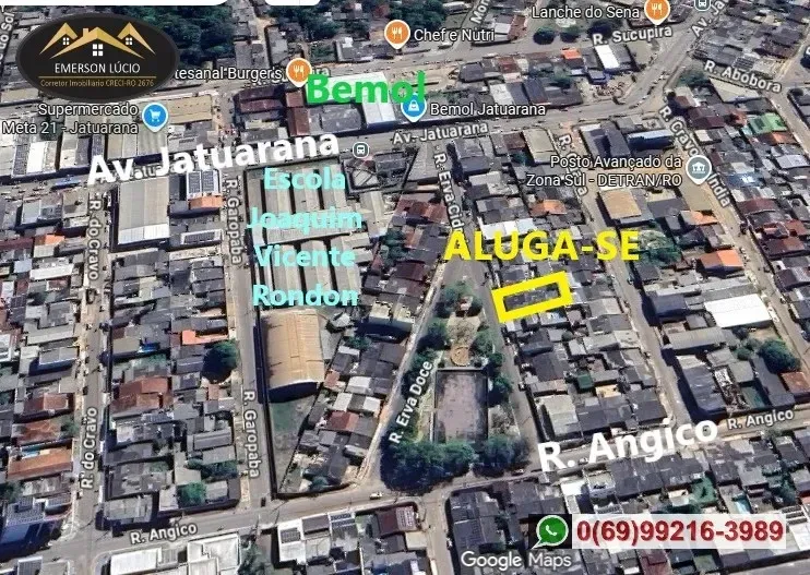 Imagem Casa com 2 Quartos para Alugar, 230 m² em Cohab - Porto Velho