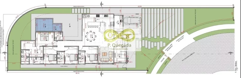 Imagem Maravilhosa casa de 4 quartos, sendo 4 suítes, com 254,59m2 de área construída, localizada em um bairro tranquilo e familiar.